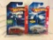 Lot of 2 Pieces Collector New in Package Hot wheels 1/64 Scale Die-cast Metal & Plastic Parts