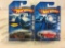 Lot of 2 Pieces Collector New in Package Hot wheels 1/64 Scale Die-cast Metal & Plastic Parts