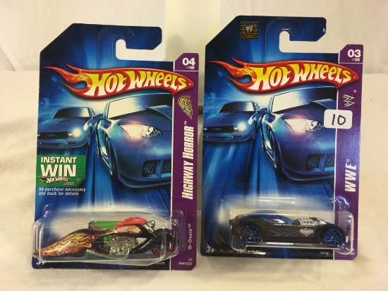 Lot of 2 Pieces Collector New in Package Hot wheels 1/64 Scale Die-cast Metal & Plastic Parts