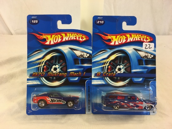 Lot of 2 Pieces Collector New in Package Hot wheels 1/64 Scale Die-cast Metal & Plastic Parts