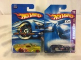 Lot of 2 Pieces Collector New in Package Hot wheels 1/64 Scale Die-cast Metal & Plastic Parts