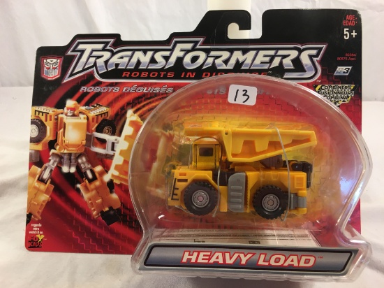 Collector Hasbro Transformers Robot In Disguise Heavy Load 9"