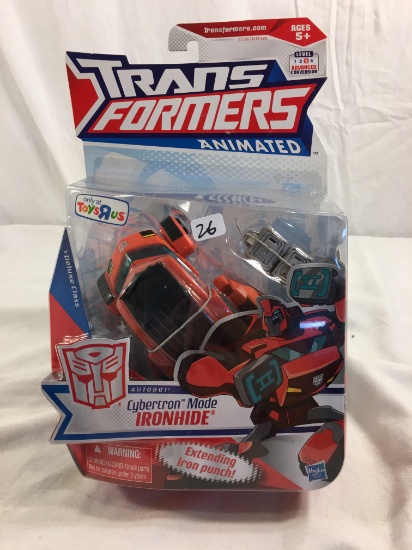 Collector hasbro Transformers Animated Cybetron Mode Ironhide Autobot Deluxe Class 12"