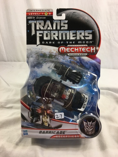 Collector hasbro Transformers Dark Of The Moon Mechtech Weapons System Barricade 12"