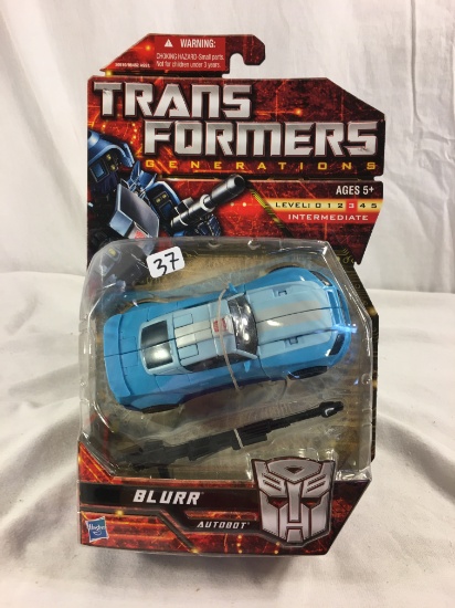 Collector Hasbro Transformers Generations Intermediate Blurr Autobot 12"