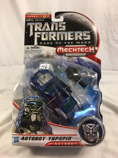 Collector Hasbro Transformers Dark Of The Moon Mechtech Weapons System Autobot Topspin 12"