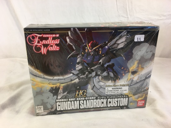 Sealed Bandai Mobil Suit HG Gundam Wing Endless Waltz Sandrock Custom Figure Model Kit 10x7.5