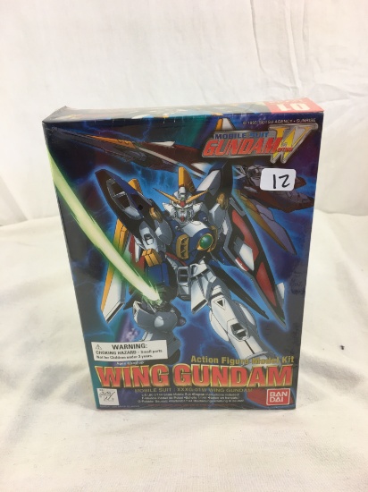 New Sealed Collector Bandai Mobil Suit Wing Gundam Action Figure Model Kit 8.5x6"