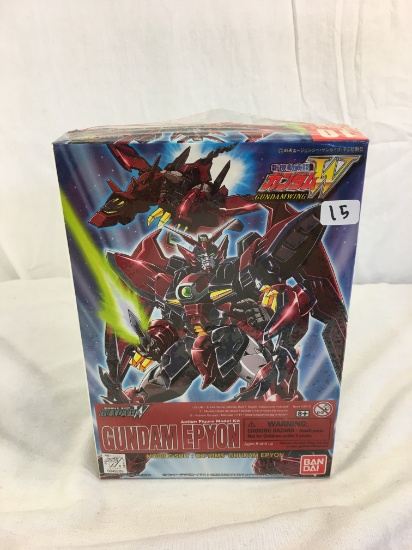 New Sealed Collector Bandai Mobil Suit Wing Gundam Epyon Action Figure Model Kit 8.5x6"