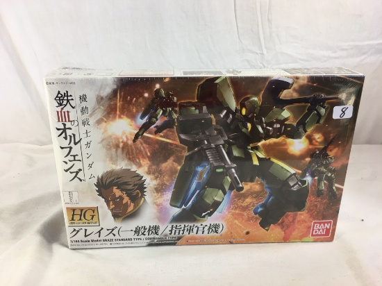 New Sealed Bandai HG Iron-Blooded Orphans 1/144 Scale Model Graze Standard Type 12x7.5