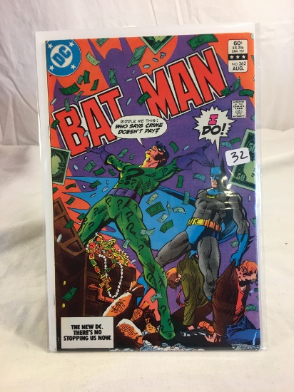 Collector Vintage DC, Comics Batman I do Comic Book No.362