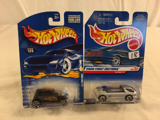 Lot of 2 Pieces New in Package Hot wheels Mattel 1/64 Scale Die-Cast Metal & Plastic Parts Cars