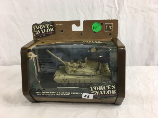 NIB Collector Forces Of Valor Combat Proven Machines 1/72 Scale US M1A2 Abrams 2003