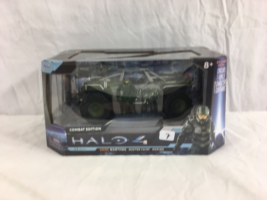 NIB Collector Jada Toys Halo UNSC Warthog Master Chief Marine Combat Edition S1 Series 9.5x5"