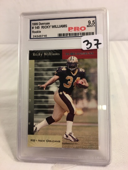 Collector Pro 1999 Donruss #145 Ricky Wiulliams Rookie 9.5 Mint #24348716 Sport Football Card