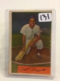 Collector Vintage 1954 Bowman Phil Rizzuto New York Yankees #1 Sport Baseball Trading Card