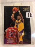 Collector 1996-97 Fleer Rookie Kobe Bryant #203, Rookie RC, Lakers NBA Basketball Sport Trading card