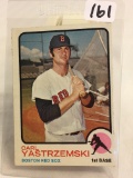 Collector Vintage 1973 TOPPS BASEBALL BOSTON RED SOX CARL YASTRZEMSKI #245 Sport Trading Card