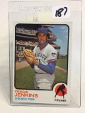 Collector Vintage 1973 Topps Baseball Card Fergie Jenkins Chicago Cubs #180 Sport Card