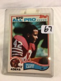 Collector Vintage 1982 TOPPS #486 RONNIE LOTT SF 49ers CB NFC All Pro Football Rookie Sport Card