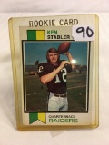 Collector Vintage 1973 Topps Football Card #487 Ken Stabler-Oakland Raiders-Rookie Sport Card