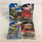 Lot of 4 Pieces Collector New in Package Hot wheels 1/64 Scale Die-cast Metal & Plastic Parts