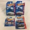 Lot of 4 Pieces Collector New in Package Hot wheels 1/64 Scale Die-cast Metal & Plastic Parts