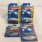 Lot of 4 Pieces Collector New in Package Hot wheels 1/64 Scale Die-cast Metal & Plastic Parts