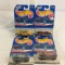 Lot of 4 Pieces Collector New in Package Hot wheels 1/64 Scale Die-cast Metal & Plastic Parts