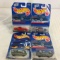 Lot of 4 Pieces Collector New in Package Hot wheels 1/64 Scale Die-cast Metal & Plastic Parts