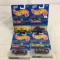 Lot of 4 Pieces Collector New in Package Hot wheels 1/64 Scale Die-cast Metal & Plastic Parts