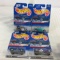 Lot of 4 Pieces Collector New in Package Hot wheels 1/64 Scale Die-cast Metal & Plastic Parts