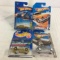 Lot of 4 Pieces Collector New in Package Hot wheels 1/64 Scale Die-cast Metal & Plastic Parts