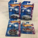 Lot of 4 Pieces Collector New in Package Hot wheels 1/64 Scale Die-cast Metal & Plastic Parts