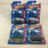 Lot of 4 Pieces Collector New in Package Hot wheels 1/64 Scale Die-cast Metal & Plastic Parts