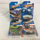 Lot of 4 Pieces Collector New in Package Hot wheels 1/64 Scale Die-cast Metal & Plastic Parts