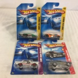 Lot of 4 Pieces Collector New in Package Hot wheels 1/64 Scale Die-cast Metal & Plastic Parts