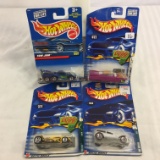 Lot of 4 Pieces Collector New in Package Hot wheels 1/64 Scale Die-cast Metal & Plastic Parts