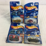 Lot of 4 Pieces Collector New in Package Hot wheels 1/64 Scale Die-cast Metal & Plastic Parts