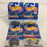 Lot of 4 Pieces Collector New in Package Hot wheels 1/64 Scale Die-cast Metal & Plastic Parts