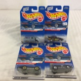 Lot of 4 Pieces Collector New in Package Hot wheels 1/64 Scale Die-cast Metal & Plastic Parts