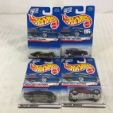 Lot of 4 Pieces Collector New in Package Hot wheels 1/64 Scale Die-cast Metal & Plastic Parts