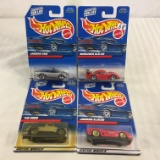 Lot of 4 Pieces Collector New in Package Hot wheels 1/64 Scale Die-cast Metal & Plastic Parts