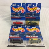 Lot of 4 Pieces Collector New in Package Hot wheels 1/64 Scale Die-cast Metal & Plastic Parts