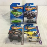 Lot of 4 Pieces Collector New in Package Hot wheels 1/64 Scale Die-cast Metal & Plastic Parts