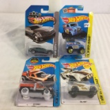 Lot of 4 Pieces Collector New in Package Hot wheels 1/64 Scale Die-cast Metal & Plastic Parts