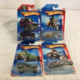 Lot of 4 Pieces Collector New in Package Hot wheels 1/64 Scale Die-cast Metal & Plastic Parts