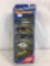 Collector NIP Hot wheels Mattel Gift Pack '50's Cruisers 1/64 Scale DieCast Metal & Plastic Parts
