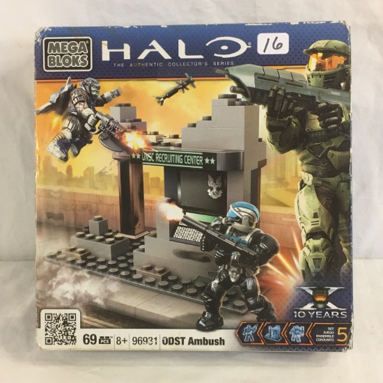Collector Mega Bloks Halo ODST Ambush #96931  Box Size 8'X8"