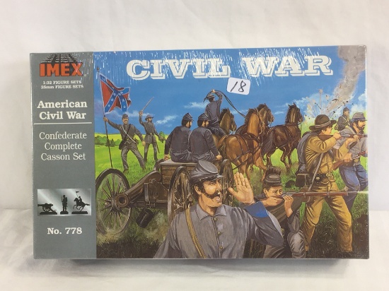 Collector IMEX American Civil War Confederate Complete Casson Set 1:32 Scale No.778